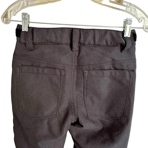 Burton Boys Small 7/8 Dark Gray Insulated Snowboard Pants Dry Ride Room to Grow - Picture 4 of 6